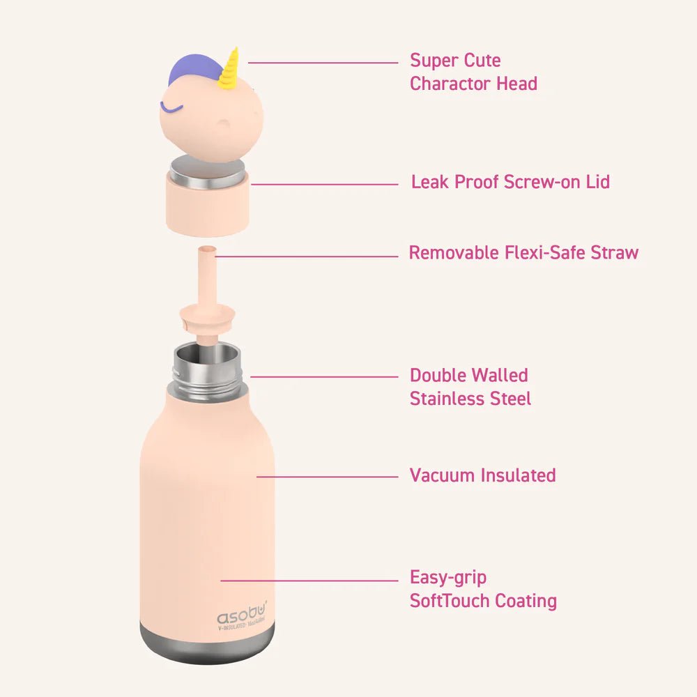 Asobu Unicorn Bestie Bottle - Princess and the Pea Boutique