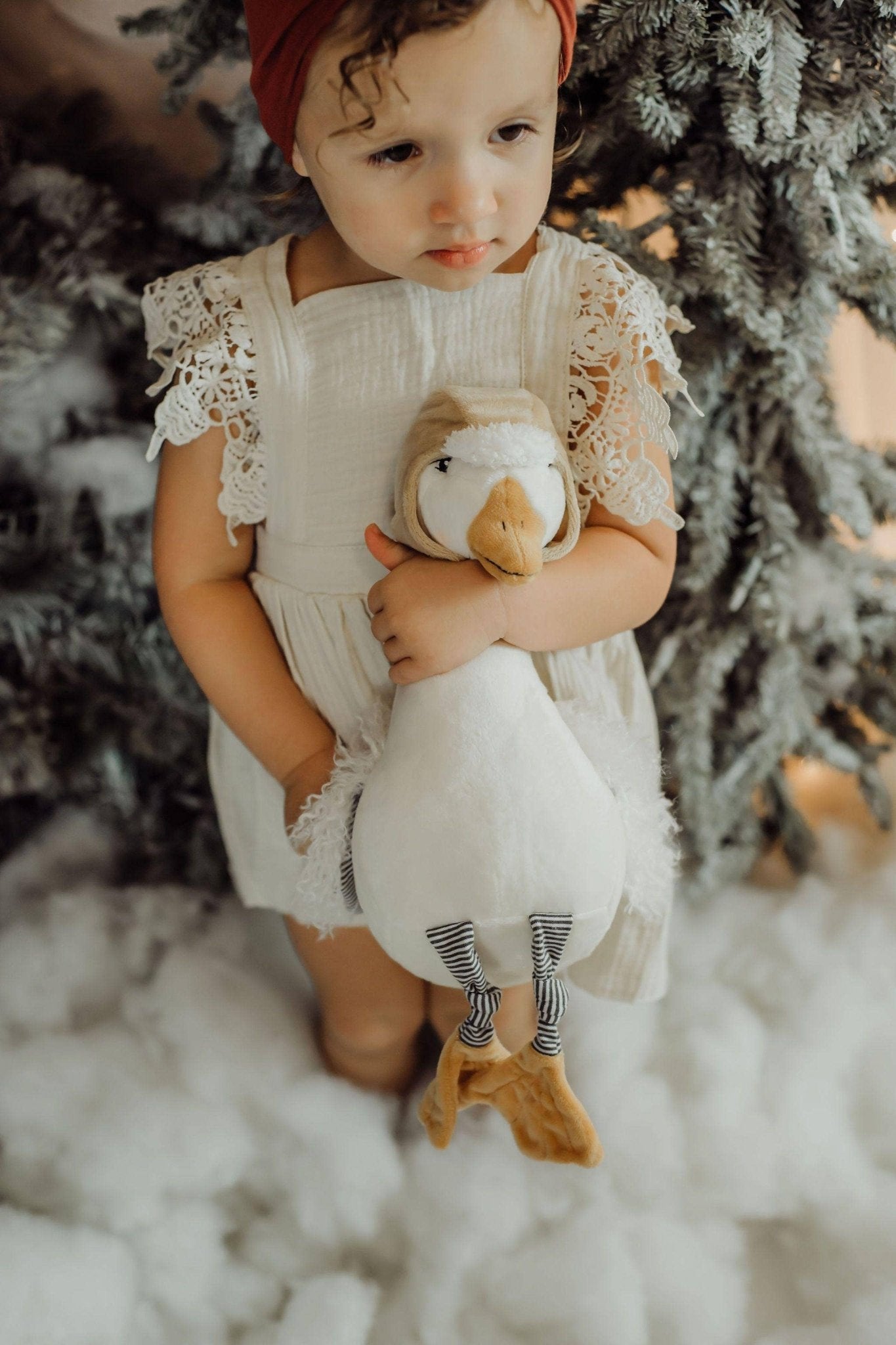 Avery the Aviator Snow Goose - Princess and the Pea Boutique