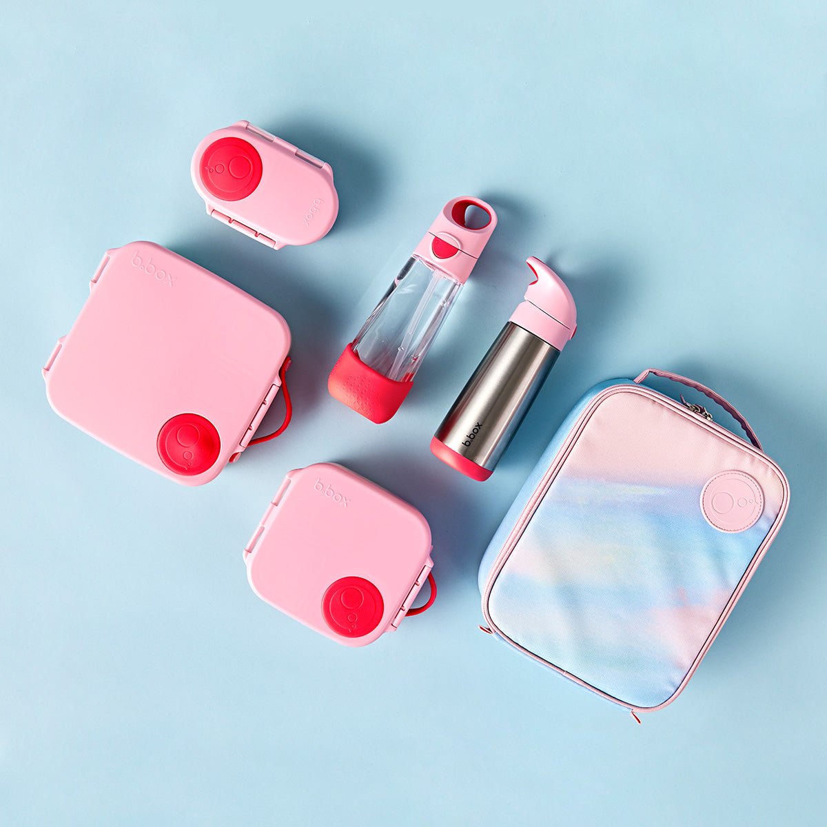 B. Box Insulated Drink Bottle 500ml - Flamingo Fizz - Princess and the Pea Boutique