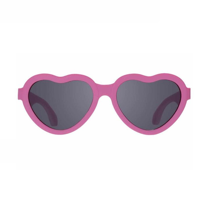 Babiator Non-Polarized Mirrored Heart Sunglasses - Paparazzi Pink - Princess and the Pea
