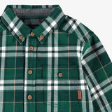 Baby Green Plaid Shirt - Princess and the Pea Boutique