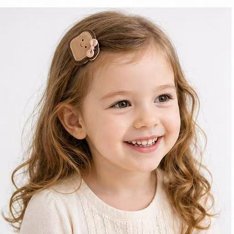 Baby Hood Blush Toast Hair Clip - Princess and the Pea Boutique