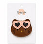 Baby Hood Kitty Love Hair Clip - Princess and the Pea Boutique