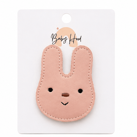 Baby Hood Soft Bunny Hair Clip - Princess and the Pea Boutique