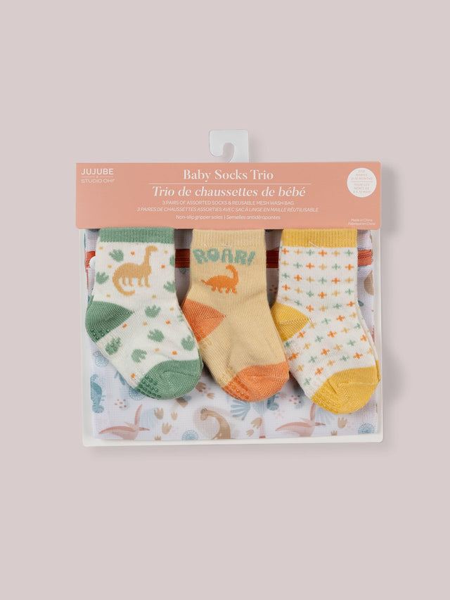 Baby Socks Trios Roarsome - Princess and the Pea Boutique