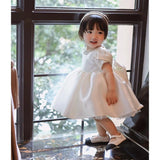 Babyhood Aurora Satin Princess Dress - Princess and the Pea Boutique