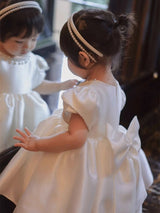 Babyhood Aurora Satin Princess Dress - Princess and the Pea Boutique