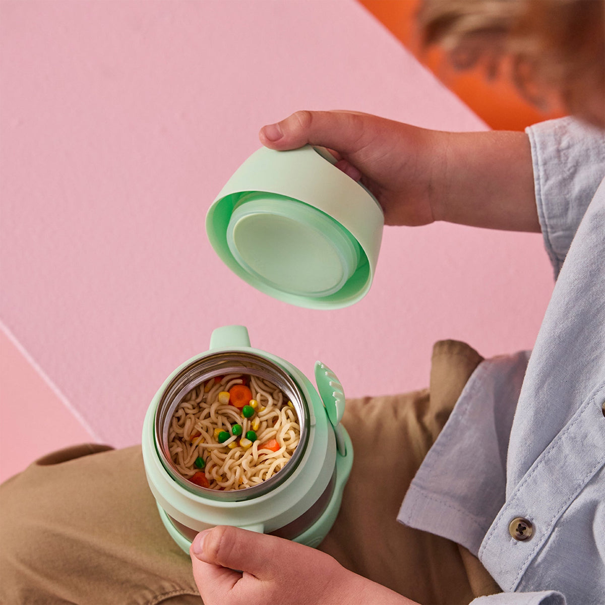 B.BOX INSULATED FOOD JAR - Spearmint - Princess and the Pea Boutique