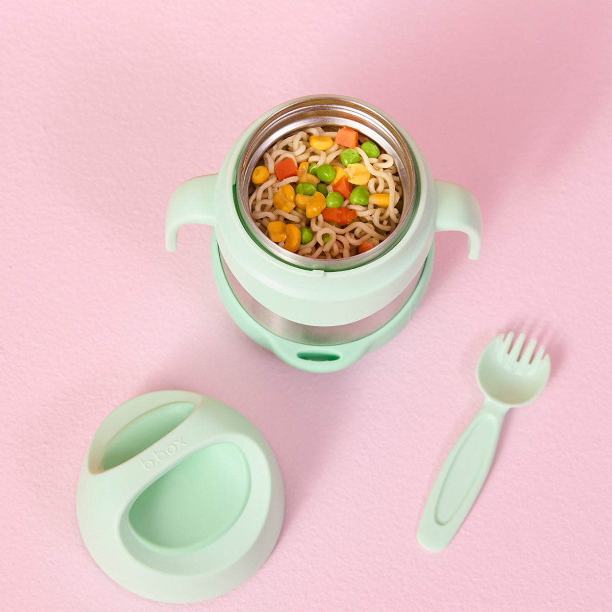 B.BOX INSULATED FOOD JAR - Spearmint - Princess and the Pea Boutique