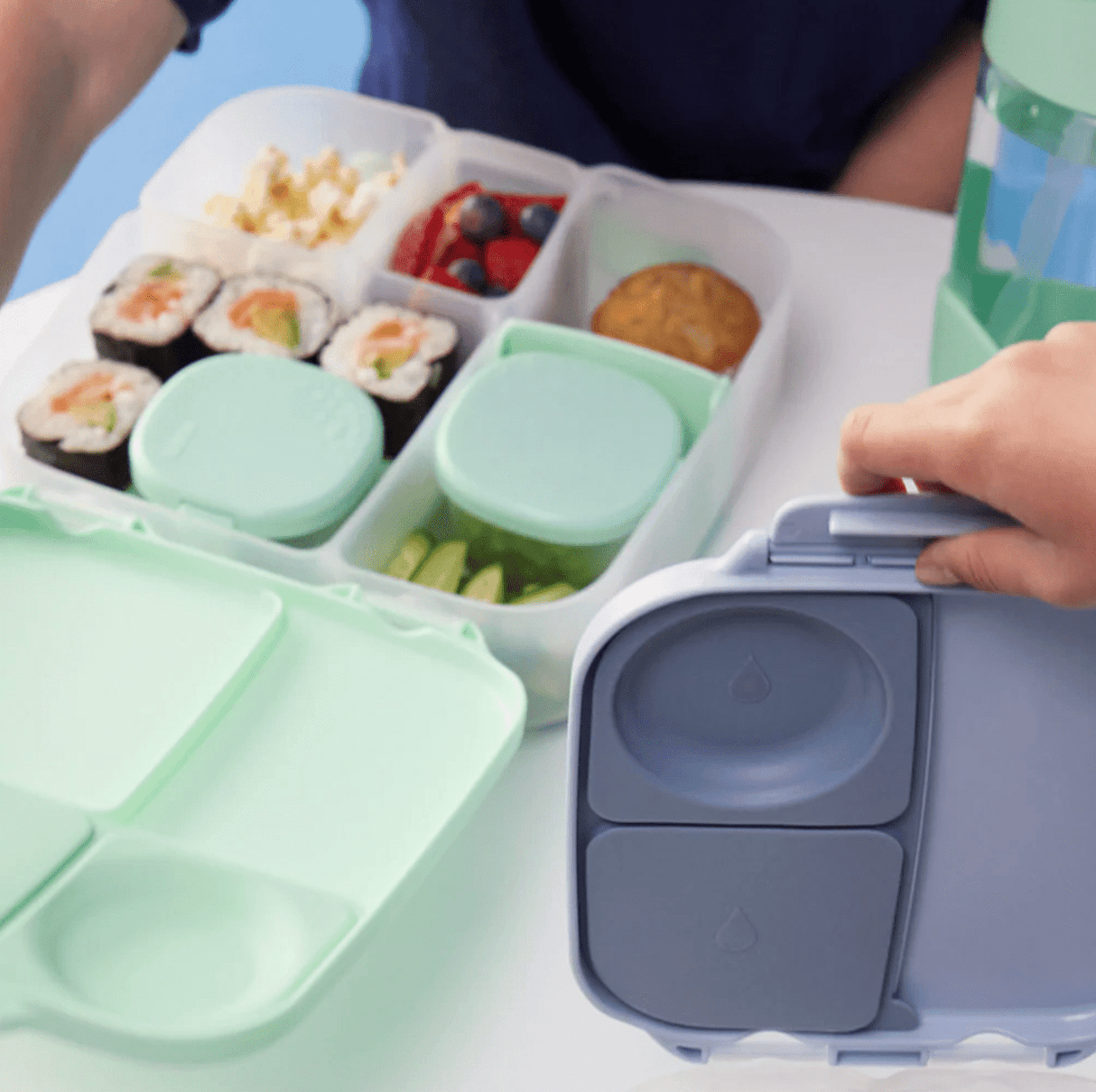 B.BOX Lunchbox - Spearmint - Princess and the Pea Boutique