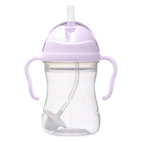 B.BOX Sippy Straw Cup 240ml - Boysenberry - Princess and the Pea Boutique
