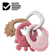 B.BOX Trio Teether - Blush - Princess and the Pea Boutique
