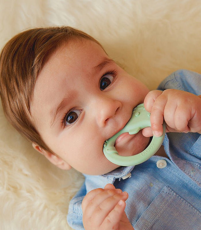 B.BOX Trio Teether - Lullaby Blue - Princess and the Pea Boutique