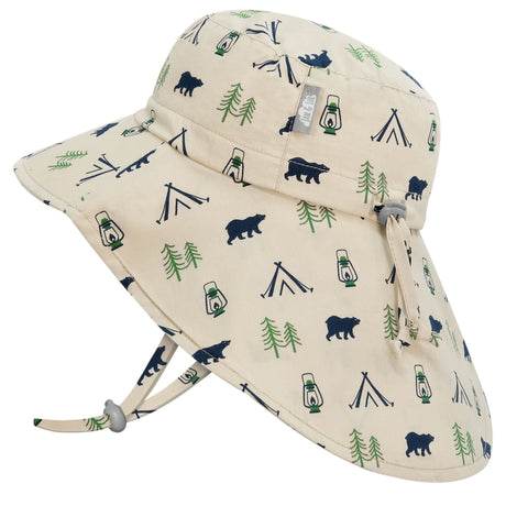 Bear Camp - Cotton Adventure Hat - Princess and the Pea Boutique