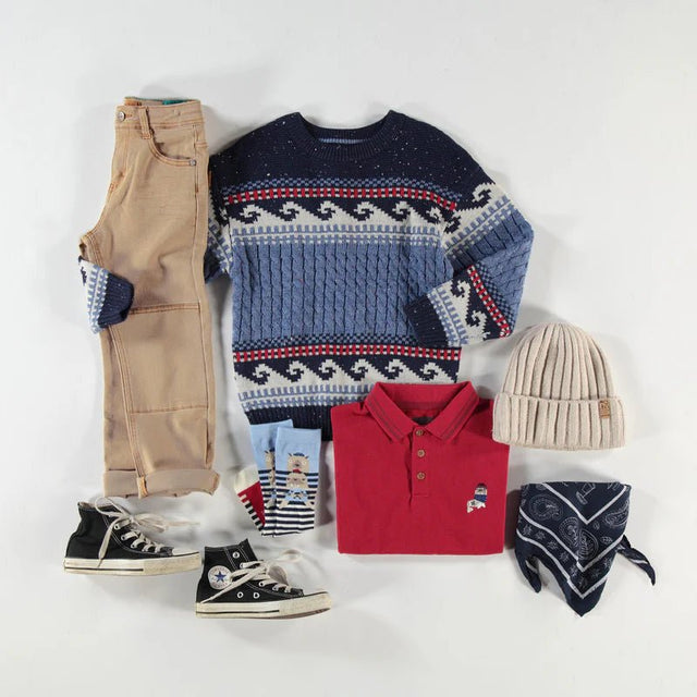 Beige regular - fit jeans - Princess and the Pea Boutique