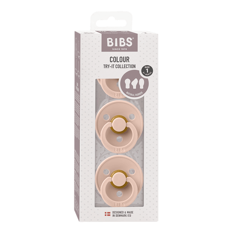 BIBS Try - It Collection Blush 3 Pack - Princess and the Pea Boutique