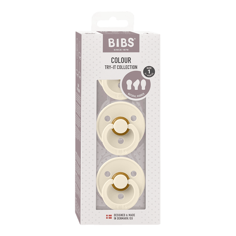 BIBS Try - It Collection Ivory 3 Pack - Princess and the Pea Boutique