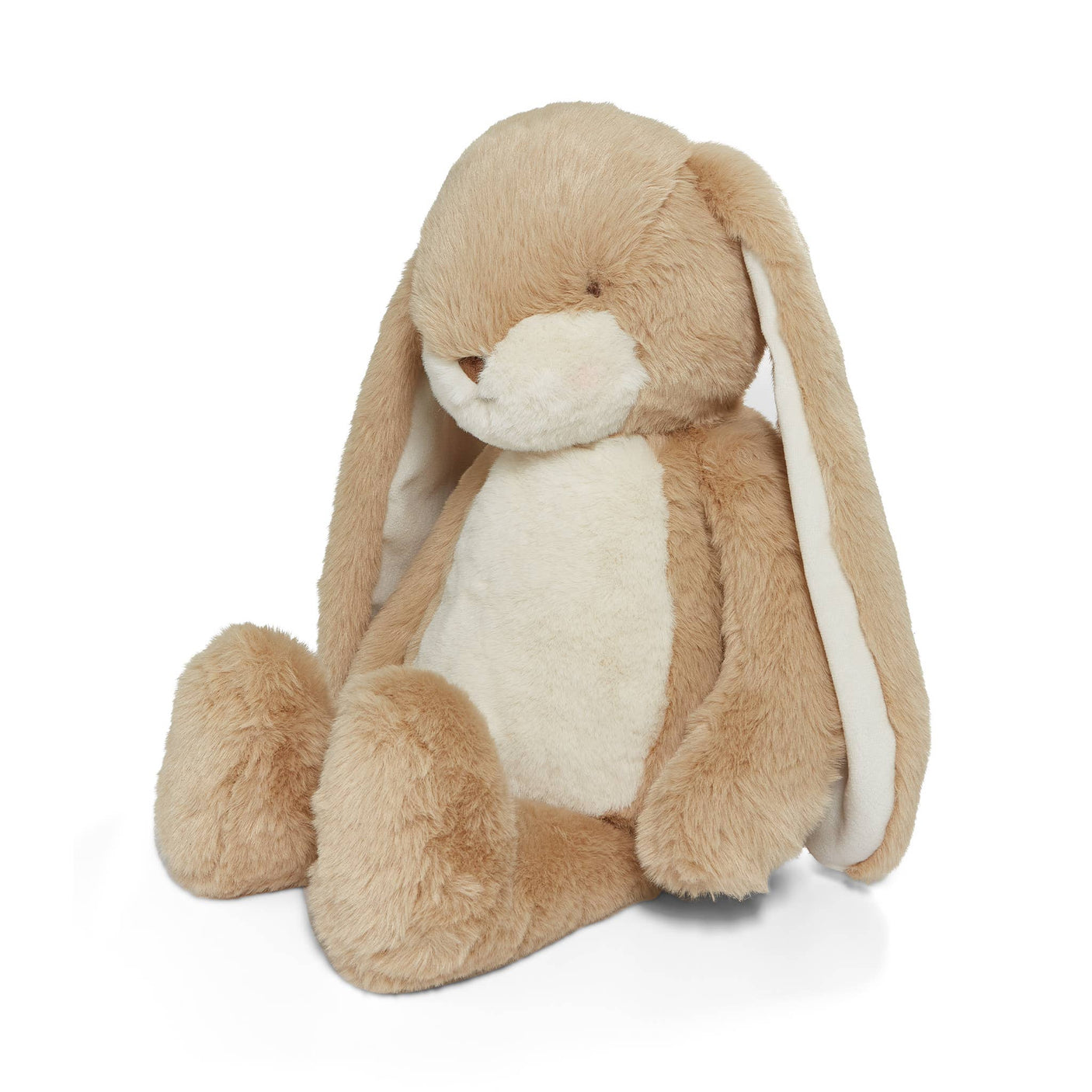 Big Nibble Floppy Bunny - Almond Joy 20" - Princess and the Pea Boutique