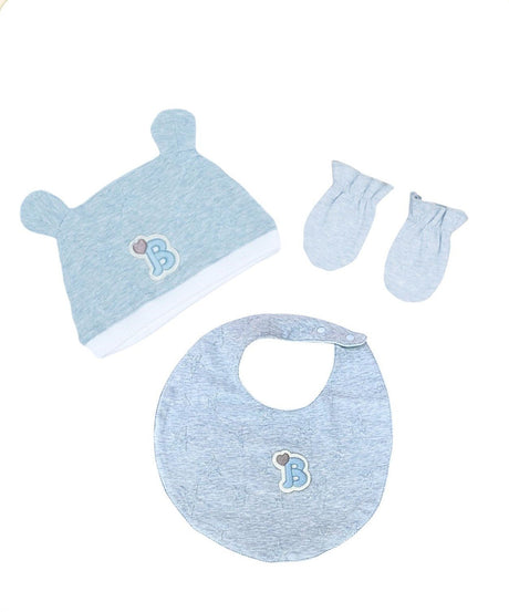 Blara Organic House - Baby's 3 - Pack Bundle - Blue - Princess and the Pea Boutique