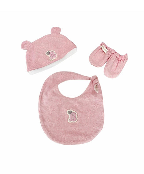 Blara Organic House - Baby's 3 - Pack Bundle - Pink - Princess and the Pea Boutique