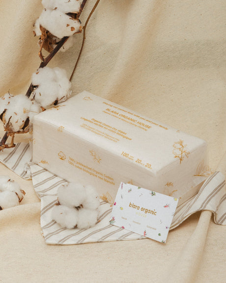 Blara Organic House Organic Cotton Dry Wipes - Princess and the Pea Boutique