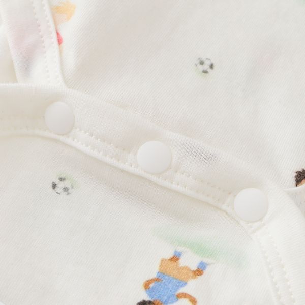 Blara Organic Short Sleeve Bodysuit - Mini Cup - Princess and the Pea Boutique