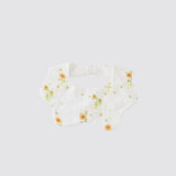 Blara Organic Wavy Bib - Sunflower Fields - Princess and the Pea Boutique
