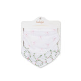 Bows & Rose Trellis - Bandana Bibs - Princess and the Pea Boutique