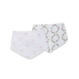 Bows & Rose Trellis - Bandana Bibs - Princess and the Pea Boutique