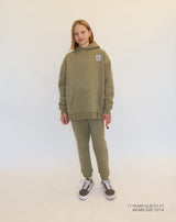 Brunette The Label Hoodie Kind Club - Olive - Princess and the Pea Boutique