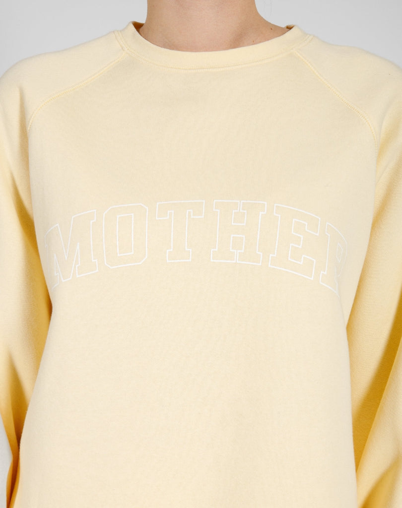 Brunette The Label "MOTHER" Not Your Boyfriend's Crew Neck Sweatshirt | Lemoncello - Princess and the Pea