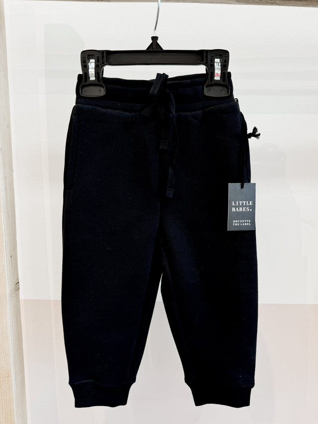 Brunette The Label Oversized Jogger Black - Princess and the Pea Boutique