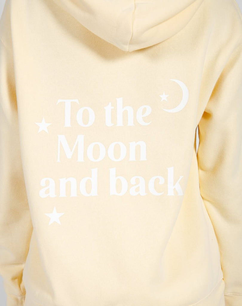 Brunette the Label To The Moon & Back Hoodie - Lemoncello - Princess and the Pea