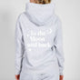 Brunette the Label To The Moon & Back Hoodie - Pebble Grey - Princess and the Pea Boutique