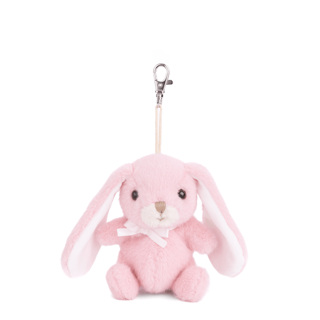 Bukowski Bears Bouncy Bunny Bag Charm - Strawberry - Princess and the Pea Boutique