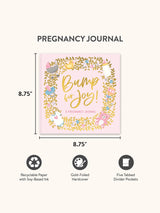 Bump For Joy! Pregnancy Journal (Pink) - Princess and the Pea Boutique
