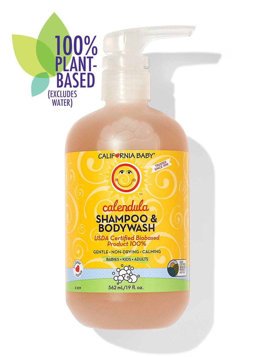 Calendula™ Shampoo & Bodywash: 8.5oz/251mL - Princess and the Pea Boutique