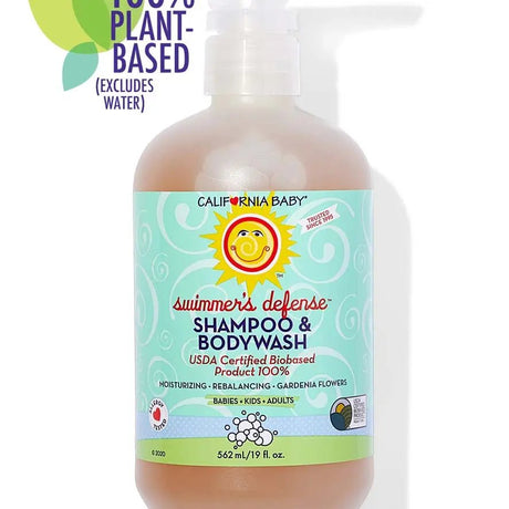 California Baby Swimmer's Defense™ Shampoo & Bodywash 19oz - Princess and the Pea Boutique