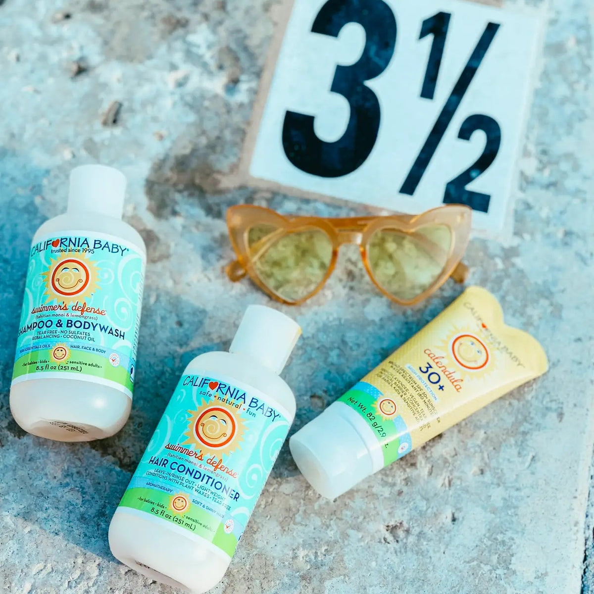 California Baby Swimmer's Defense™ Shampoo & Bodywash 8.5oz - Princess and the Pea Boutique