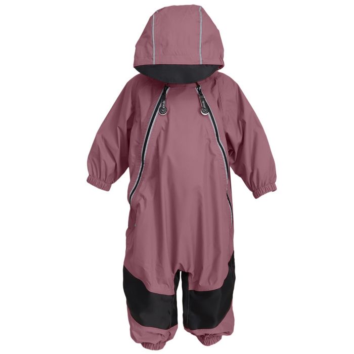 Calikids 2 Zipper Mid Season Shell Rain Suit - Pink Nector - Princess and the Pea Boutique