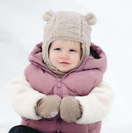 Calikids Bear Hat - Oak - Princess and the Pea Boutique