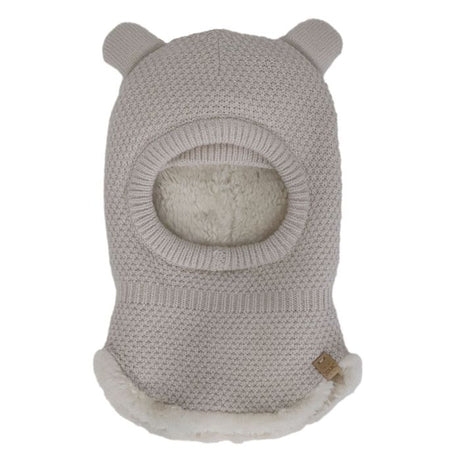 Calikids Knit Balaclava Bear - Moon Beam - Princess and the Pea Boutique