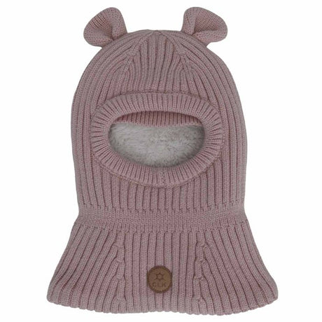 Calikids Knit Bear Soft Touch Balaclava - Lotus - Princess and the Pea Boutique
