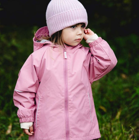 Calikids Lined Rain Jacket - Dust Rose - Princess and the Pea Boutique