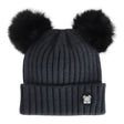 Calikids Soft Touch Knit Baby Hat - Black Ink - Princess and the Pea Boutique