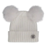 Calikids Soft Touch Knit Baby Hat - Cream - Princess and the Pea Boutique