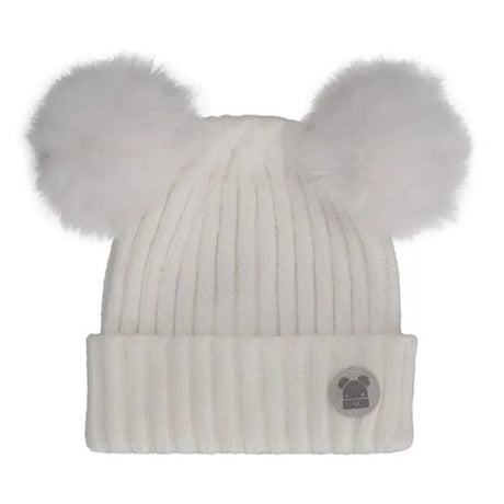 Calikids Soft Touch Knit Baby Hat - Cream - Princess and the Pea Boutique