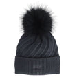 Calikids Soft Touch Knit Hat - Black - Princess and the Pea Boutique
