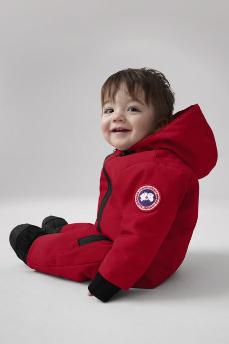 Canada Goose Baby Lamb Snowsuit - Fortune Red - Princess and the Pea Boutique