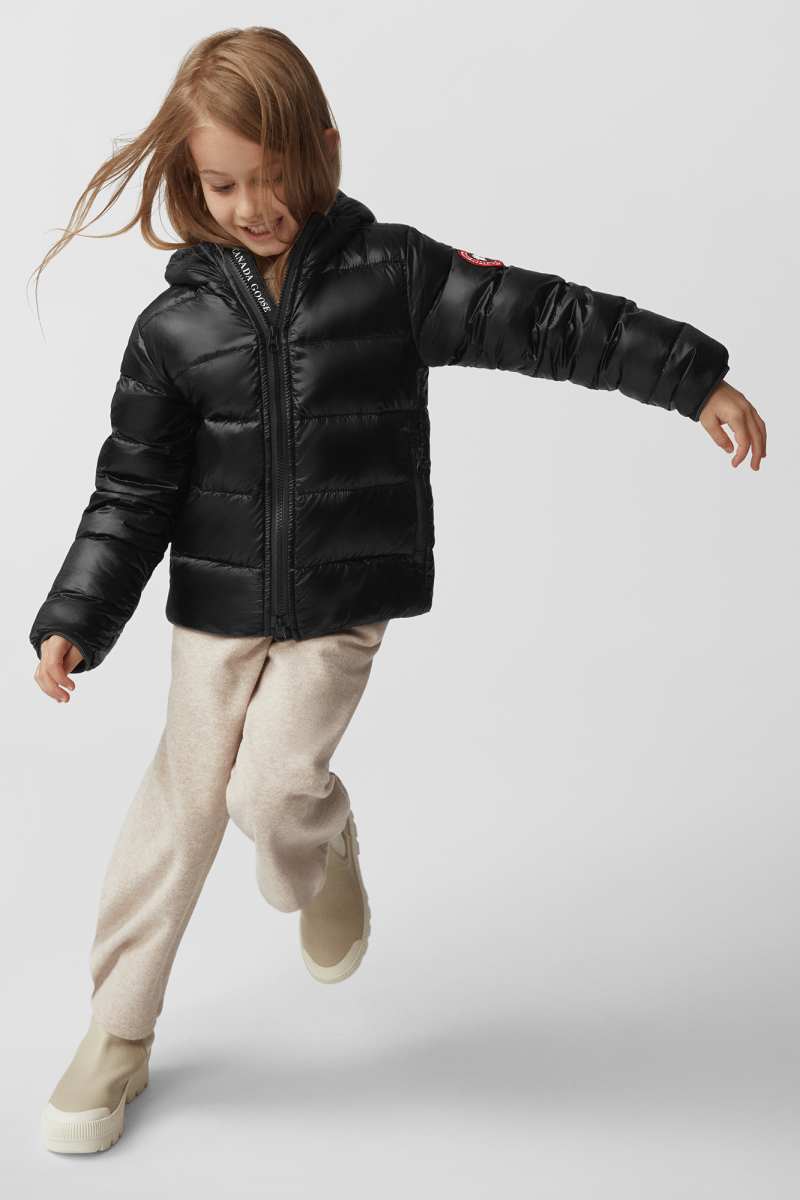 Canada Goose Kids Crofton Hoody - Black - Princess and the Pea Boutique